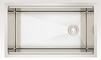 American Imaginations 36-in. W CSA Approved Stainless Steel Kitchen Sink With 1 Bowl And 16 Gauge AI-29287