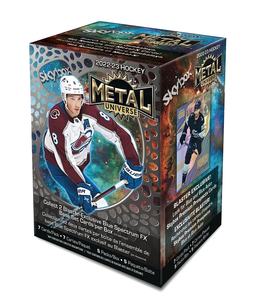 2022-23 Upper Deck Skybox Metal Universe Hockey Blaster Box