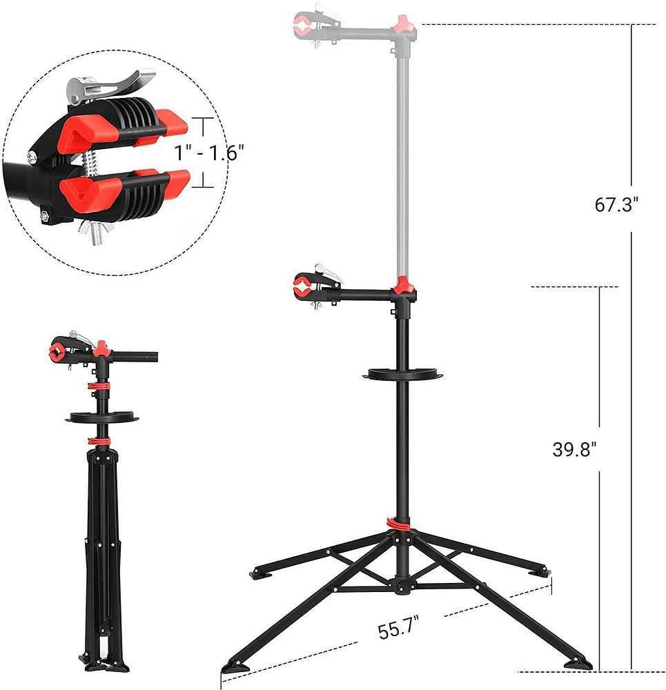 Songmics – Support pour vélo Pro Mechanic à dégagement rapide