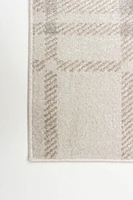 Tapis Lavable ECARPET à Carreaux pour Chambre, Salon, Chambre d'Enfant, Couloir