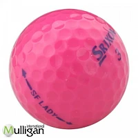 Mulligan - 60 balles de golf récupérées Srixon Soft Feel Lady 4A, Rose
