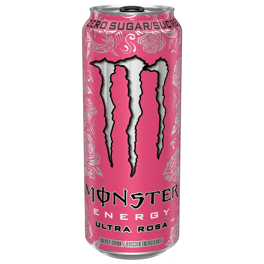 MONSTER ENERGY, Ultra Rosa, 473mL, Can, Monster Ultra Rosa