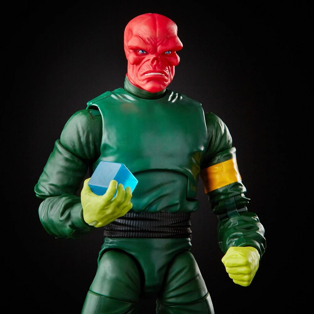 Hasbro Marvel Legends Series 6-inch Collectible Action Red Skull Figure and 7 Accessories and 1 Build-a-Figure Part