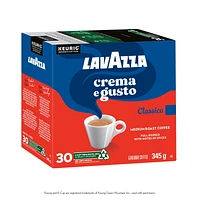 Lavazza Crema e Gusto, Medium Roast, K-Cup Coffee Pods, 30 Count