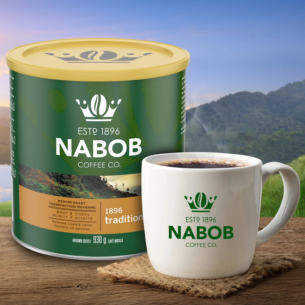 Nabob Traditional Fine Grind Ground Coffee, 930g