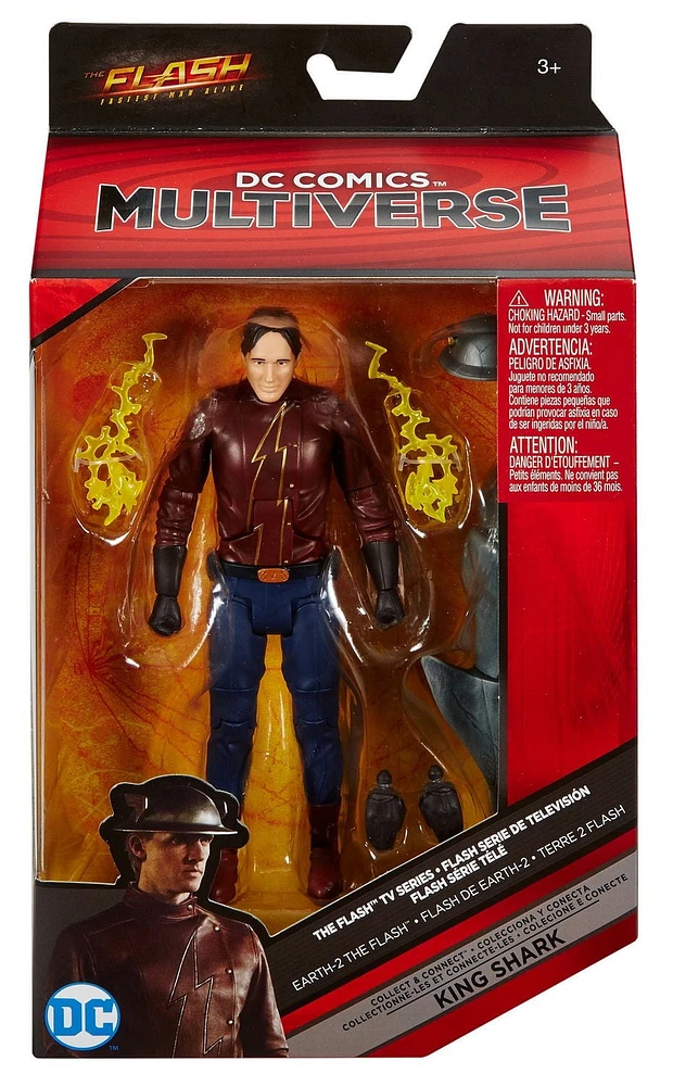 Multivers de DC Comics - DC : Les Légendes de demain - Figurine de 15 cm (6 po) - Flash Terre 2