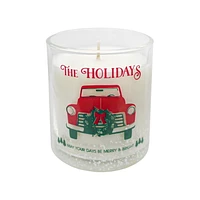 5.5oz - FROSTED PEPPERMINT Fragranced Candle