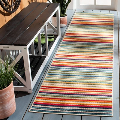 SAFAVIEH Cabana Siomha Tapis Rayé Extérieur