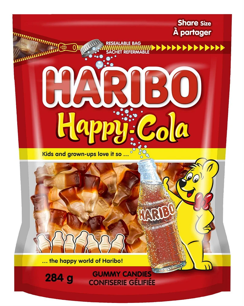 Haribo Happy Cola Gummy Candy, No Artificial Colours