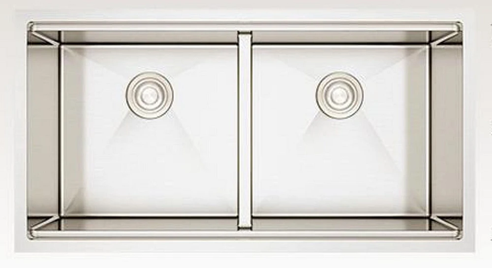 American Imaginations 36-in. W CSA Approved Stainless Steel Kitchen Sink With 1 Bowl And 16 Gauge AI-29287