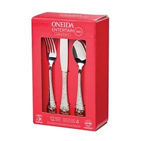 Ensemble de coutellerie de 12 pièces Bonhomme de neige ONEIDA