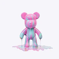 Pour Palz Large Paint Bear - Golden Dream