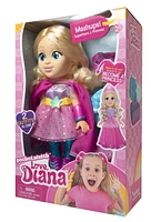Love, Diana - Poupée Diana Robe de Princesse / Superhéro de 13"