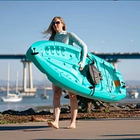 Lifetime Daylite 80 Sit-On-Top Kayak, bleu sarcelle (pagaie incluse)