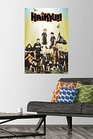 Haikyu!! - Key Art Wall Poster, 22.375" x 34" Framed