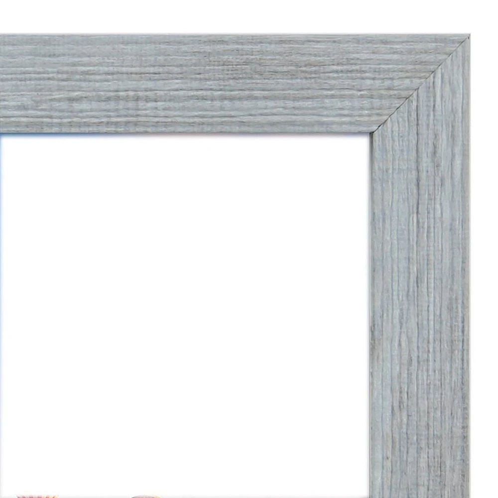 Hometrends Ultima Multi Hinged Collage Frame, Faded Turquoise 17.40x12in, 17.40 x 12 inch