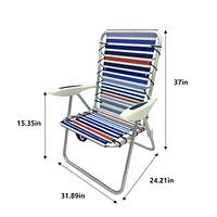 Chaise de plage de brins tendus Mainstays