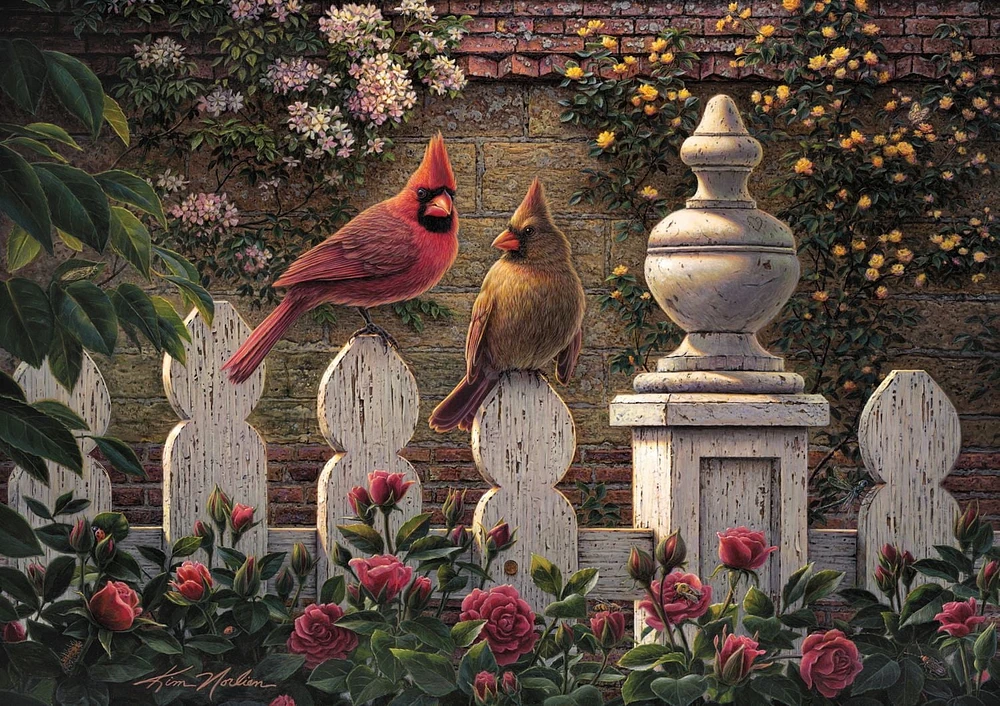 Buffalo Games Kim Norlien Emily's Garden Jigsaw Puzzle