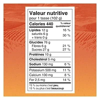 Quaker Céréales granola Croque Nature Légères et croustillantes Saveur Miel et noix 400g