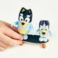 BLUEY PLANCHE À ROULETTE FIGURE 2PK
