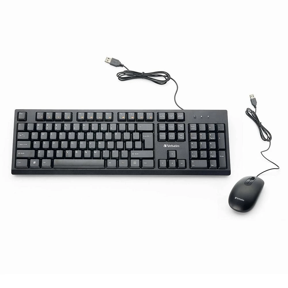 Verbatim Wired Keyboard and Mouse