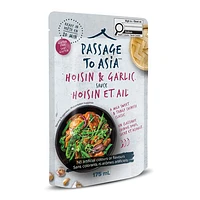 Passage To Asia Sauce - Hoisin and Garlic (175ml), Delicious & authentic Chinese stir-fry in 20 minutes