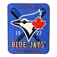MLB Toronto Blue Jays Plush Blanket (50"x60") by Nemcor