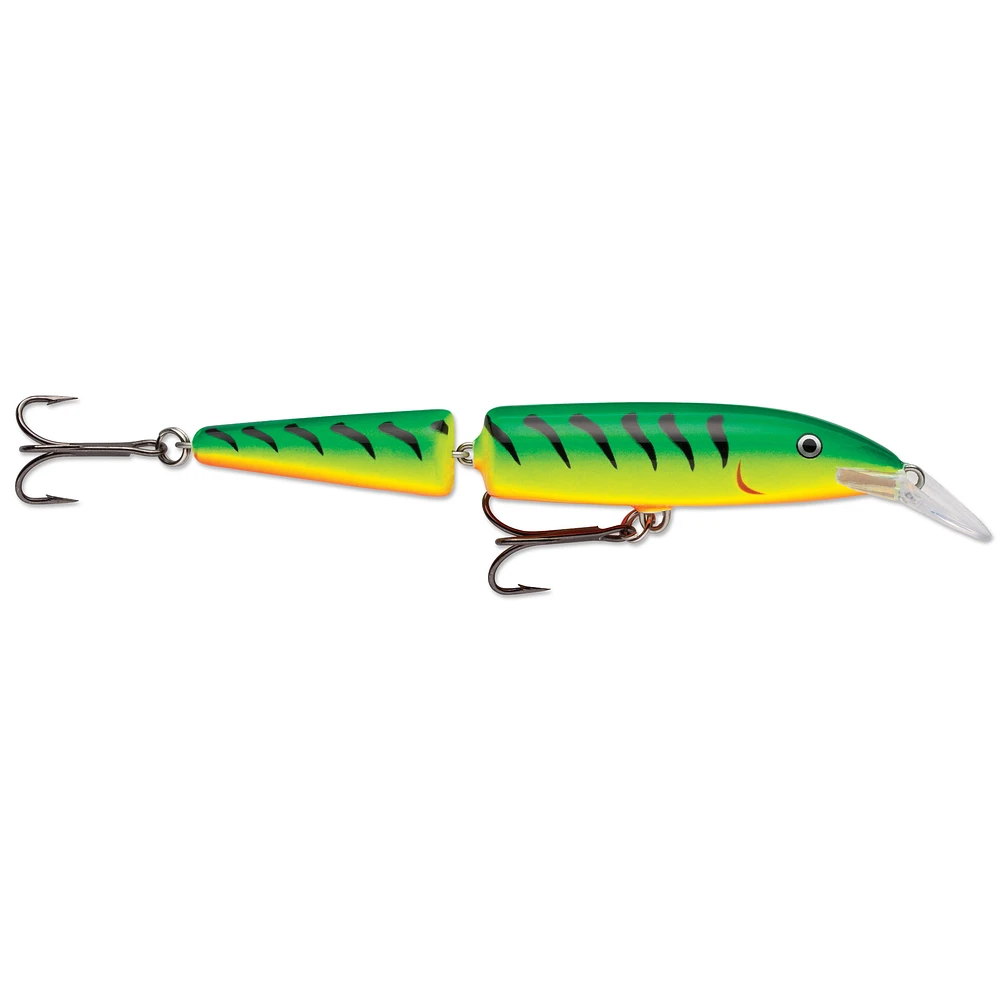 Poisson nageur Rapala Jointed 4-3/8", Argent RD: 4 à 8 pi.  Ps: 5/16 oz.