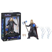 Hasbro Marvel Legends Series 6-inch Scale Action Figure Toy Thor, Infinity Saga character, Premium Design, Figure and 5 Accessories
