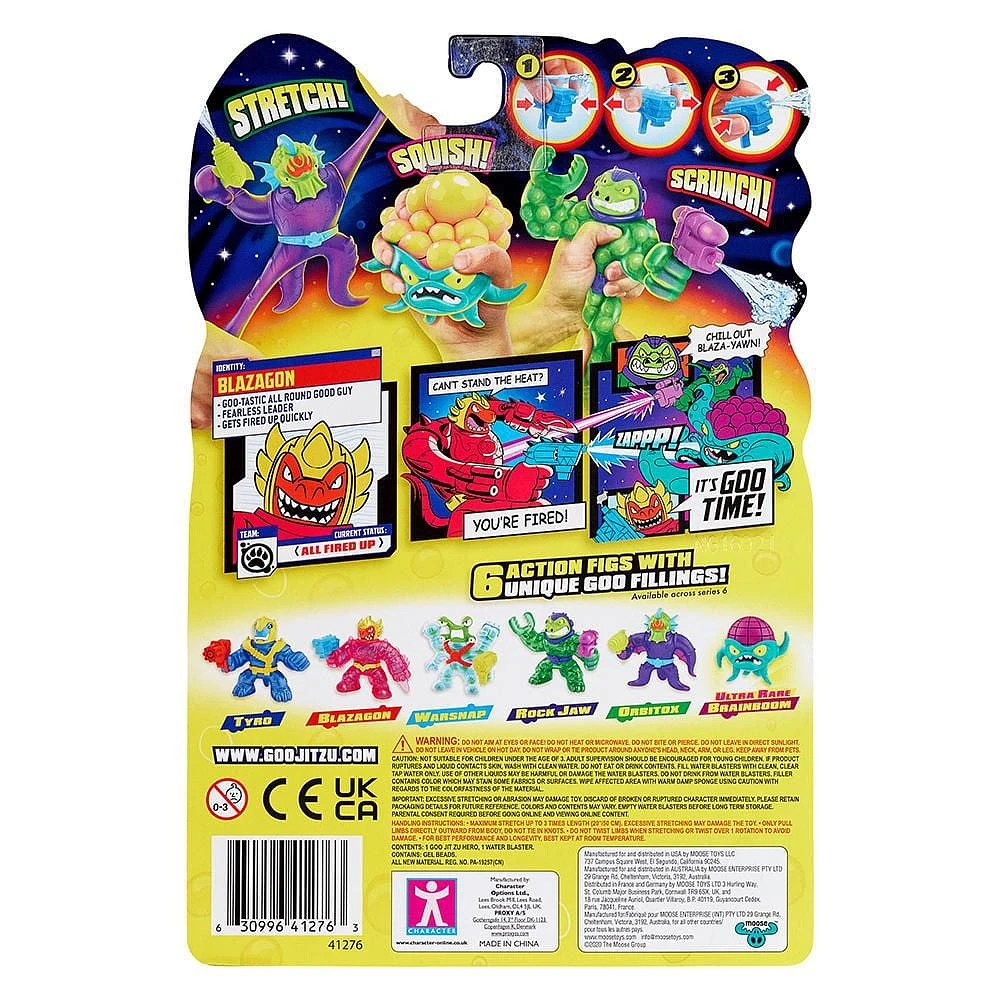 Héros de Goo Jit Zu Saison 6, ensemble Galaxy Blast - Blazagon