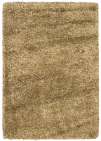 ECARPET Lotus Mod Olive Shag 4'0" x 5'7"