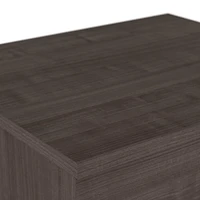 Bestar Logan 28W 2 Drawer Lateral File Cabinet in medium gray maple