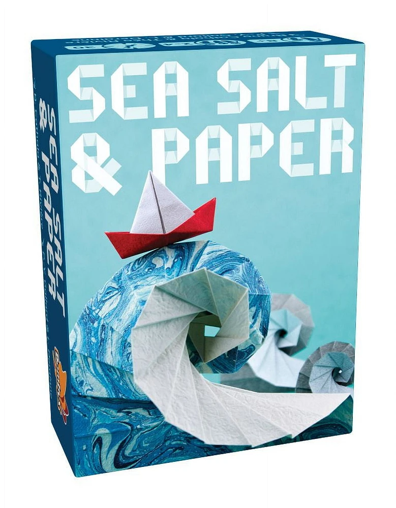 Jeu de Carte, SEA SALT & PAPER par Bombyx, 2 à 4 joueurs, à partir de 8 ans. À vous de créer votre propre océan.