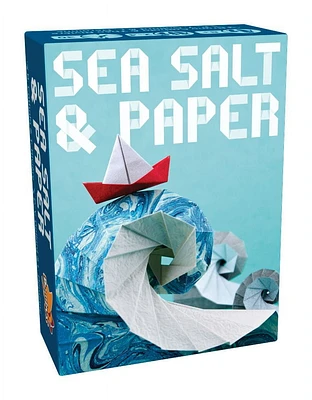 Jeu de Carte, SEA SALT & PAPER par Bombyx, 2 à 4 joueurs, à partir de 8 ans. À vous de créer votre propre océan.