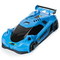 Air Hogs, Zero Gravity Laser, Laser-Guided Wall Racer, Wall Climbing Remote Control Race Car, Blue
