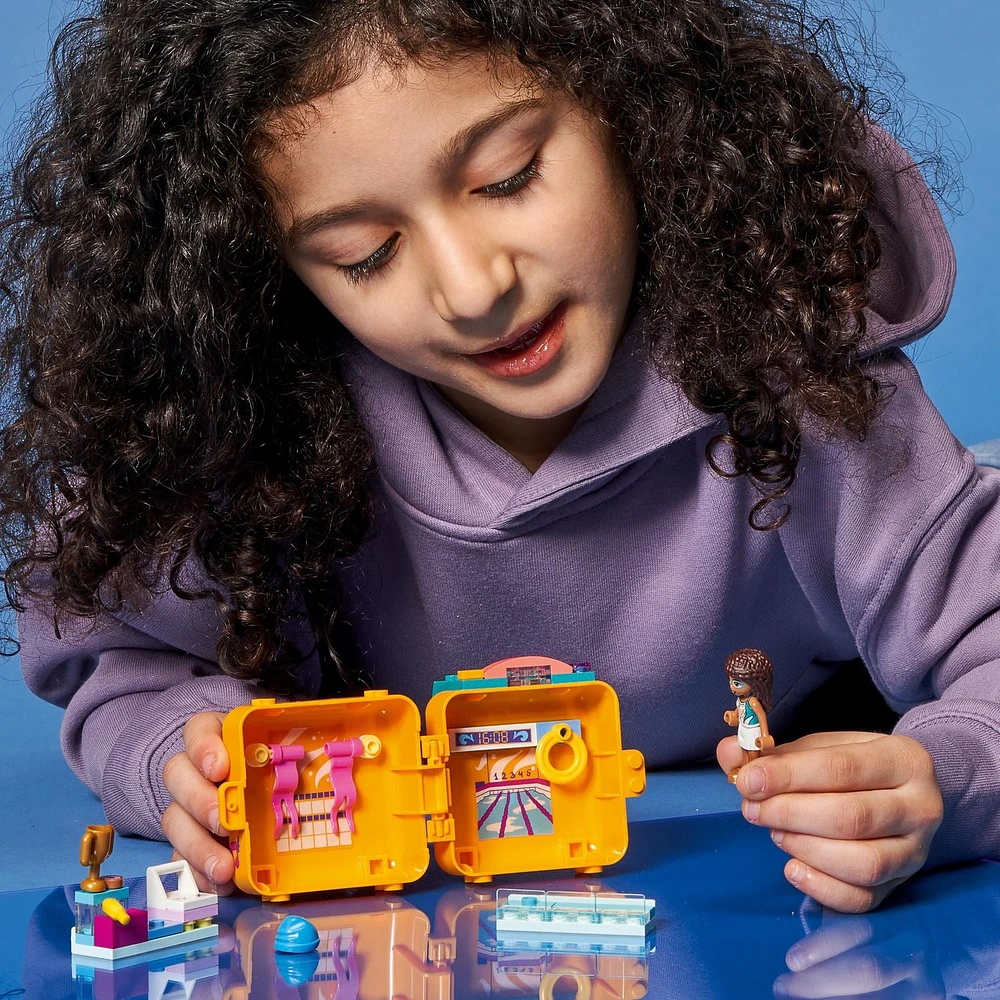 LEGO Friends Le cube de natation d’Andréa 41671 Ensemble de construction (59 pièces)