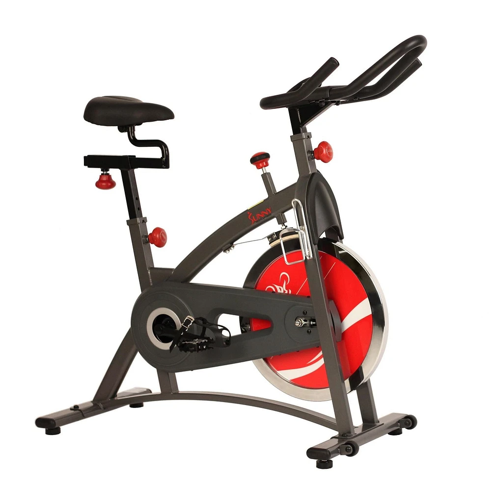 Sunny Health & Fitness SF-B1423 Belt Drive Indoor Cycling Bike