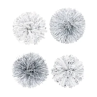 Boucles argentées, 4 morceaux