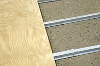 Cadre de plancher pour remise de rangement en acier Spacemaker Patio, 4 pi x 3 pi
