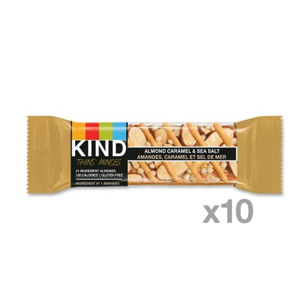 KIND Thins Almond Caramel & Sea Salt, E-UNFI THINS CARM&SEASALT