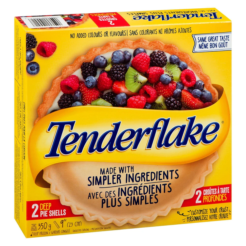 Tenderflake® Deep Dish Pie Shells, 350 g