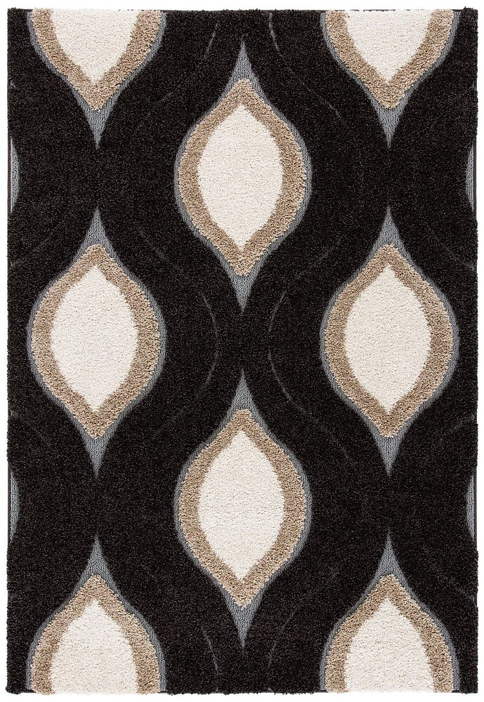 Safavieh  Florida Declan Tapis Géométrique Shag