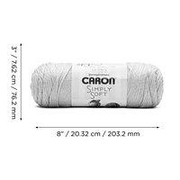 Caron® Simply Soft® Yarn, Acrylic #4 Medium, 6oz/170g, 315 Yards