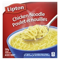 Lipton Chicken Noodle Dry Soup Mix, 338 g Soup