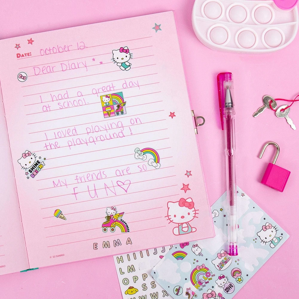 Hello Kitty and Friends Press N' Pop Diary, Age Range: 6+