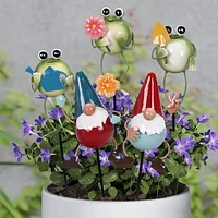 Hometrends La Grenouille des fleurs