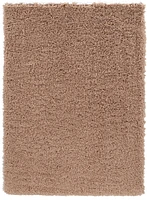Tapis Shaggy Pastel sable de 8 pi. x 10 pi.