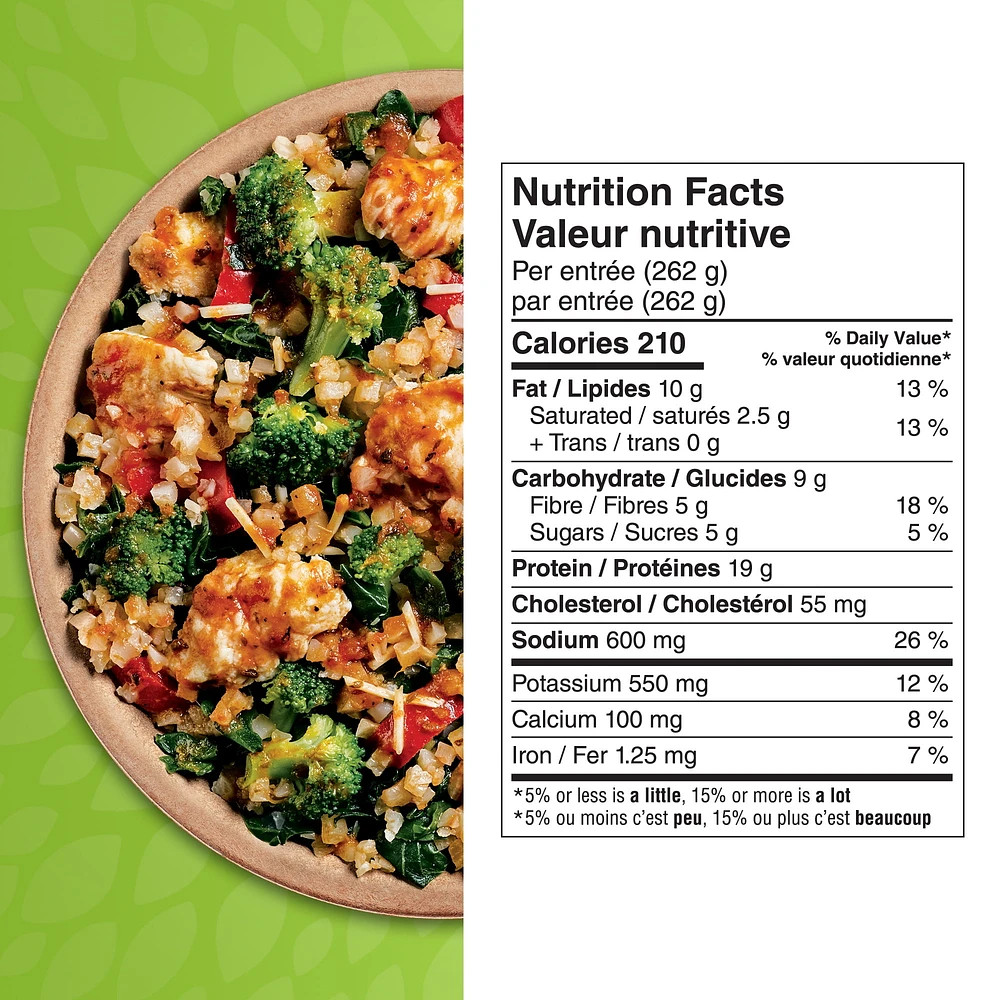 Bols énergie Poulet marinara Healthy Choice™, sans gluten 262 g
