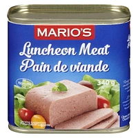 MARIO'S Luncheon Meat 340 Grams Canned, Mario's Luncheon Meat 340 g