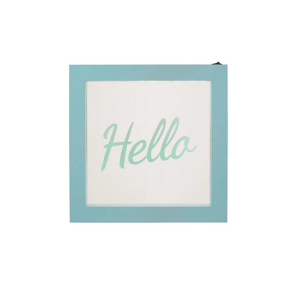Boîte message Hometrends <br>« Hello » à DEL